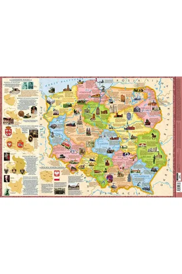 Demart Podk�adka 3W - Mapa Polski regiony