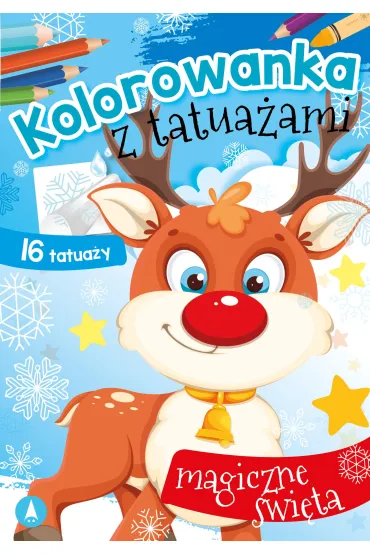 Malowanka A5 Kolorowanka z tatua�ami. Magiczne �wi�ta SKRZAT 073034