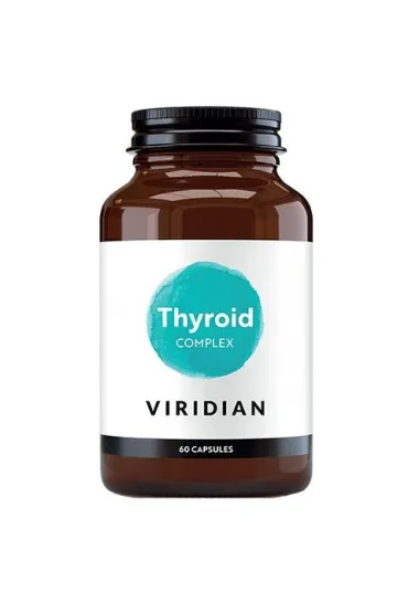 Viridian Thyroid Complex Tarczyca Kompleks - suplement diety 60 kaps.