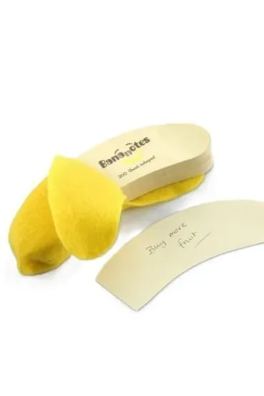 Thinking Gifts notes z wyrywanymi karteczkami Banan