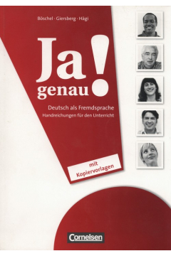 Ja Genau! Deutsch Als Fremdsprache Handreichungen Fr Den Unterricht Mit Kopiervorlagen