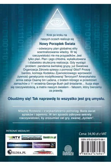 Nowy Porz�dek �wiata. Wszystko rozgrywa si� w naszych umys�ach - Miko�aj Rozbicki