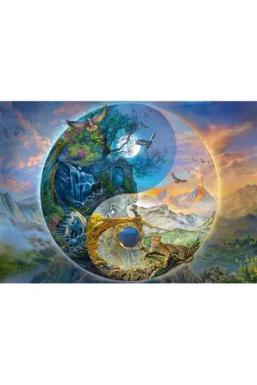 Puzzle PQ 1000 el. Wsz�dzie g�ry Schmidt - Silvia  Christoph