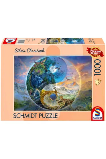 Puzzle PQ 1000 el. Wsz�dzie g�ry Schmidt - Silvia  Christoph