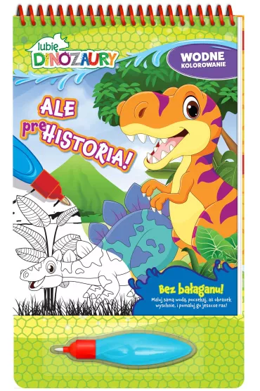 Lubi� Dinozaury. Wodne kolorowanie cz�� 3. Ale prehistoria