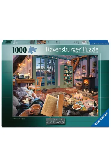 Puzzle 1000 The Cosy Shed Ravensburger