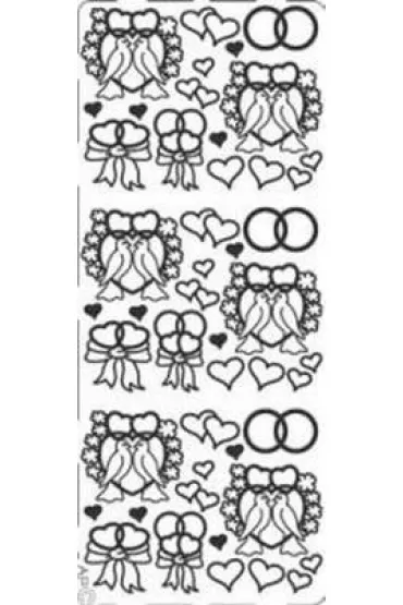 Galeria Hobby Stiker a�urowy z�oty