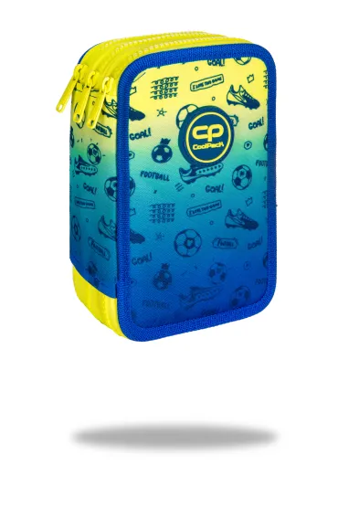 CoolPack Pi�rnik potr�jny z wyposa�eniem Jumper 3 Football