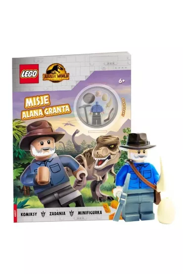 Ksi��ka LEGO Jurassic World. Misje Alana Granta LNC-6204
