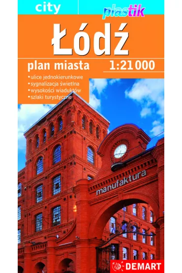 ��d�. Plan miasta Plastik w skali 1:21 000