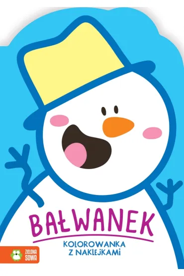 Zimowe kolorowanie. Ba�wanek