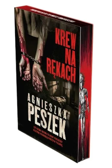 Krew na r�kach (barwione brzegi) - Agnieszka Peszek