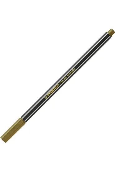 Flamaster z�oty metaliczny Stabilo