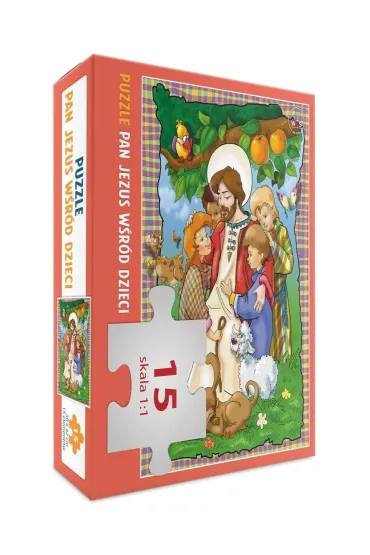 Puzzle 15 - Pan Jezus w�r�d dzieci Wydawnictwo Diecezjalne i Drukarnia w Sandomierzu