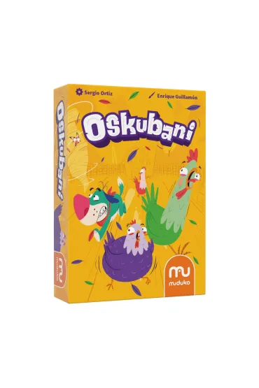 Oskubani. Humorystyczna gra karciana - Ortiz Sergio Guillamon Enrique