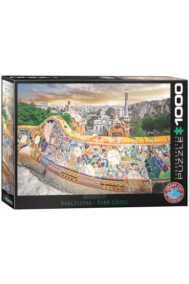 Puzzle 1000 el. Park G�ell, Barcelona Eurographics
