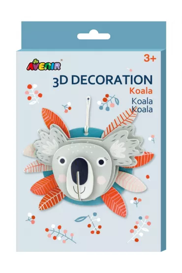 Dekoracje 3D - koala Russell