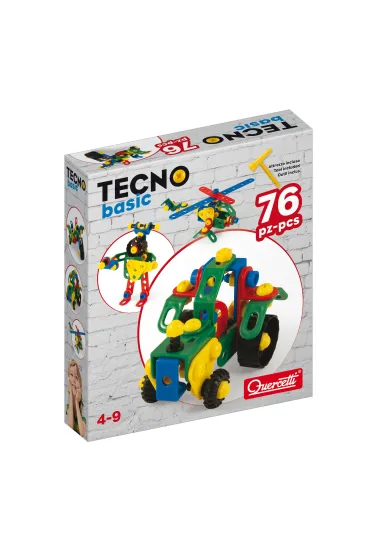 Zestaw konstrukcyjny Tecno Basic 76 * Quercetti