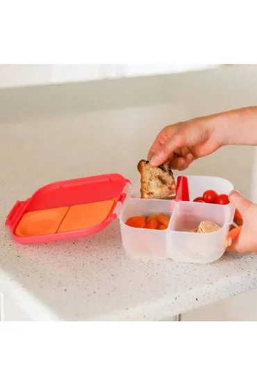 b.box Mini lunchbox, Indigo Rose