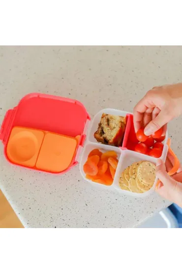 b.box Mini lunchbox, Indigo Rose