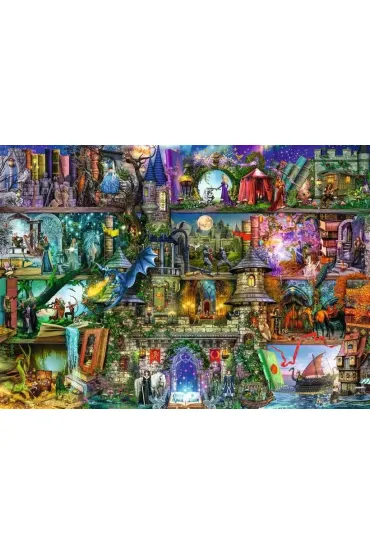 Puzzle 1000 el. Mity i legendy Ravensburger