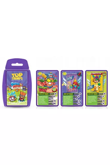 Top Trumps. Super Zings. Rivals of Kaboom
