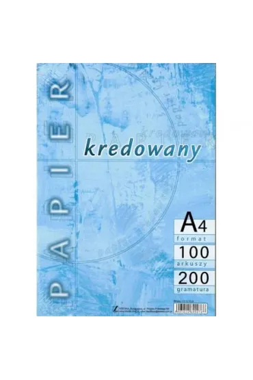 Papier kredowy Kreska 200g 2 str. `100