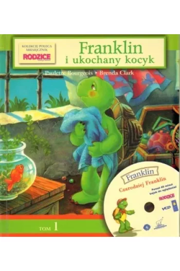 Franklin. Tom 1. Franklin i ukochany kocyk + VCD - Paulette Bourgeois