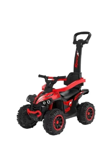 Je�dzik Mega dzieci�cy z r�czk� czerwony Baby Mix