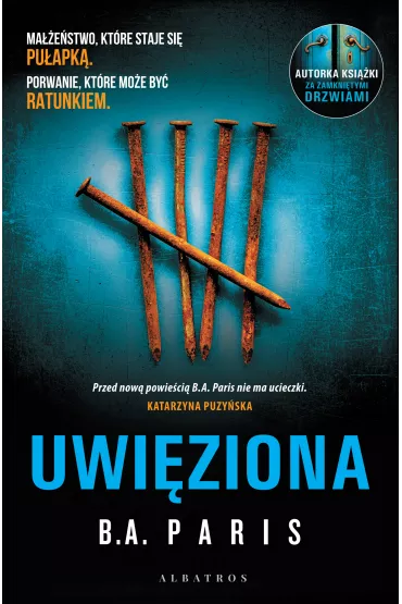 eBook Uwi�ziona mobi epub - B. A. Paris