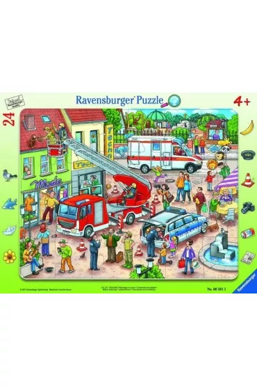 Puzzle ramkowe 24 el. Na ratunek zwierzakom Ravensburger