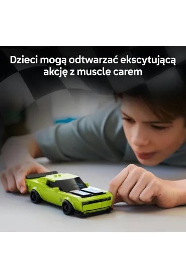 LEGO Speed Champions Samoch�d sportowy Dodge Challenger SRT Hellcat 77237