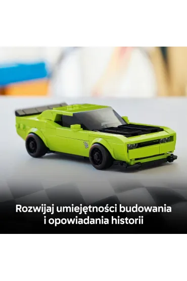 LEGO Speed Champions Samoch�d sportowy Dodge Challenger SRT Hellcat 77237