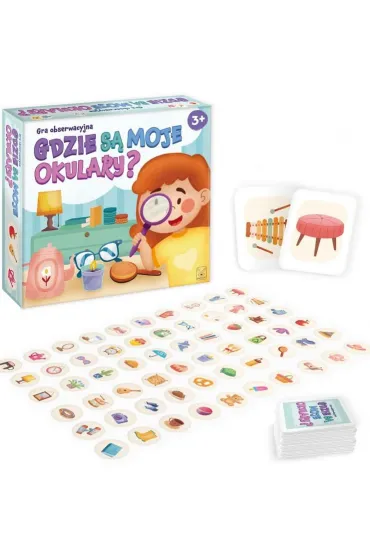 Gdzie s� moje OKOLUARY? Gra obserwacyjna 3+ Kangur