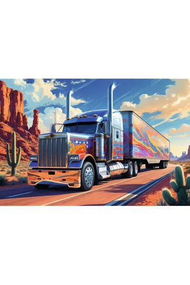 Puzzle 160 el. Ci�ar�wka w trasie Trefl