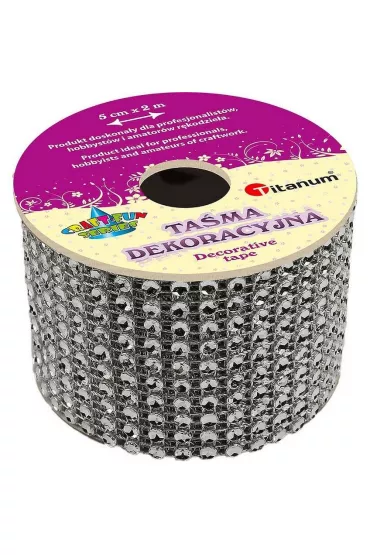 Titanum Ta�ma z kryszta�kami 50 mm x 2 m