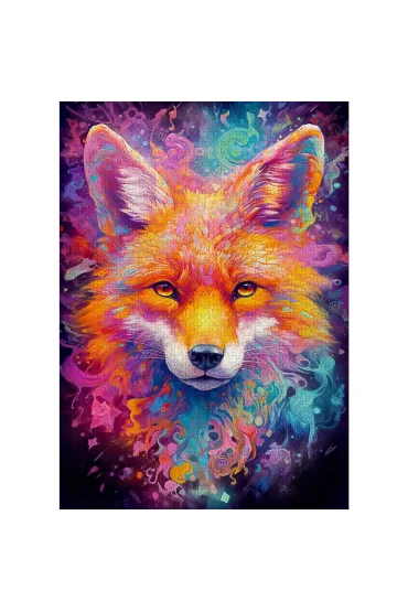 Puzzle 1000 Jaskrawy lis Enjoy