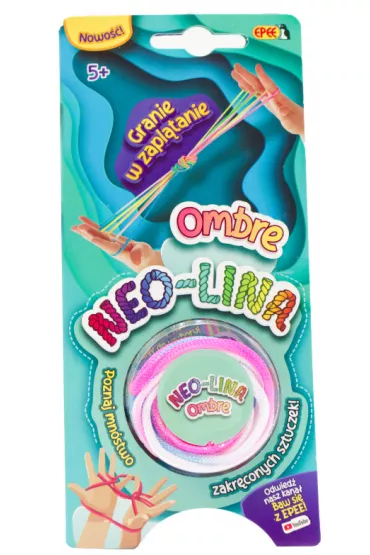 Neo-lina OMBRE niebiesko-bia�o-r�owa Epee