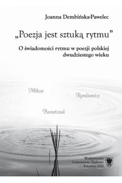 eBook Poezja jest sztuk rytmu pdf