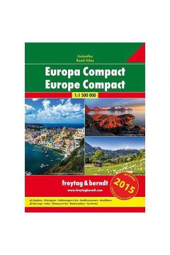 Europa atlas kompaktowy 1:1 500 000