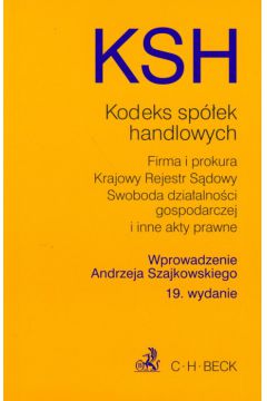 Kodeks sp�ek handlowych - Szajkowski Andrzej - Andrzej Szajkowski