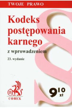 Kodeks post�powania karnego