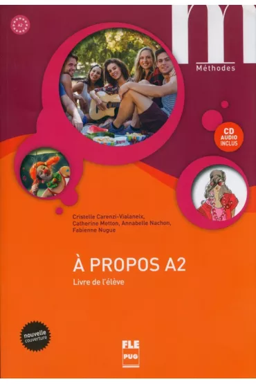 A propos A2. Livre de l'eleve + CD MP3 - Annabelle Nachon, Catherine Metton