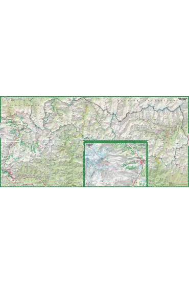 Mapa trekkingowa Kaukaz gruzi�ski 1:75 000