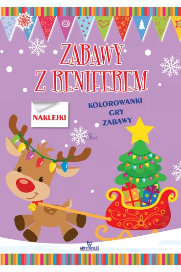 Zabawy z reniferem kolorowanki gry zabawy