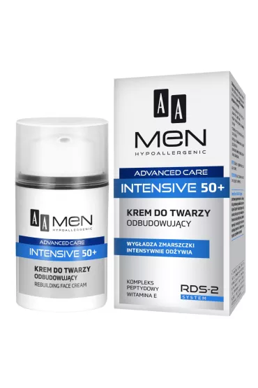 Aa Men Advanced Care Intensive 50+ krem do twarzy odbudowuj�cy 50 ml