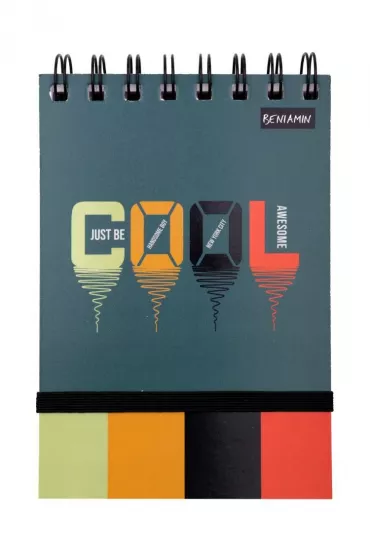 Beniamin Ko�onotes A6 zamykany na gumk� UV kratka 96 kartek