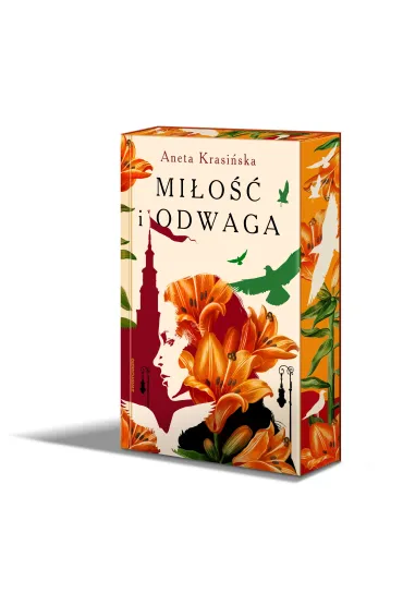 Mi�o�� i odwaga (barwione brzegi) - Aneta Krasi�ska