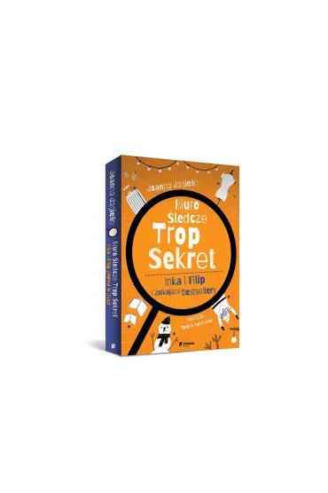 Inka i Filip i znikajce bestsellery. Biuro ledcze Trop Sekret. Tom 2 - Joanna Jagieo