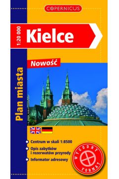 Kielce plan miasta